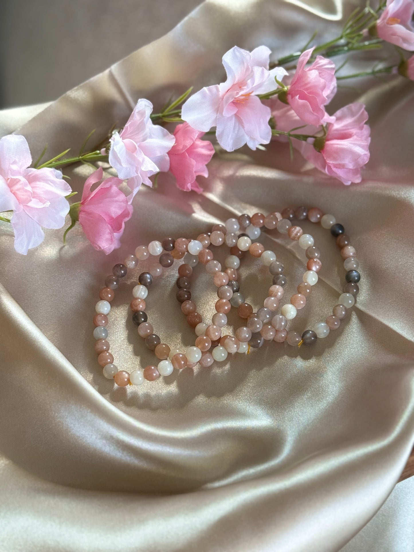 Mixed Moonstone Bracelet