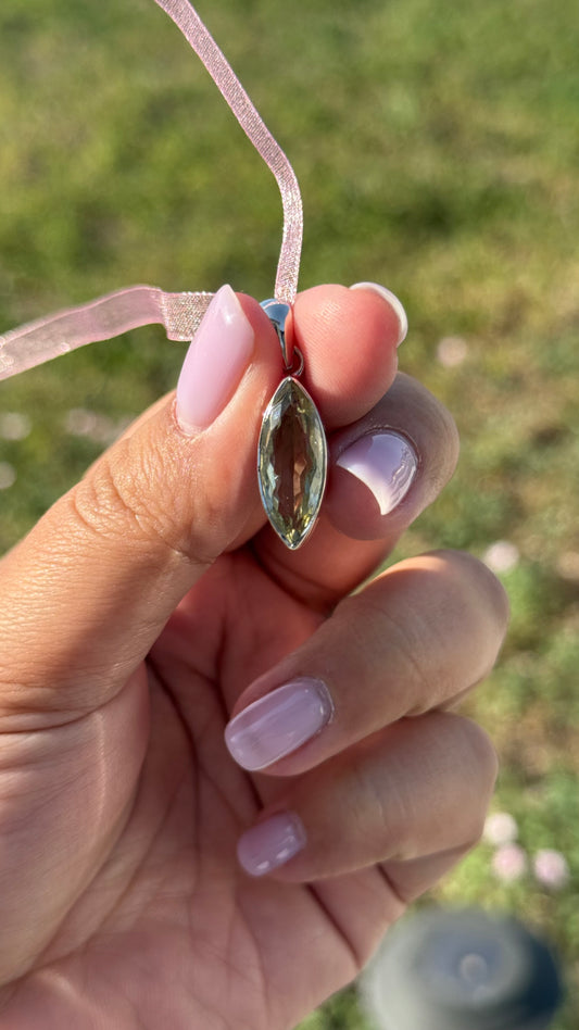Luminous harmony - Green Amethyst