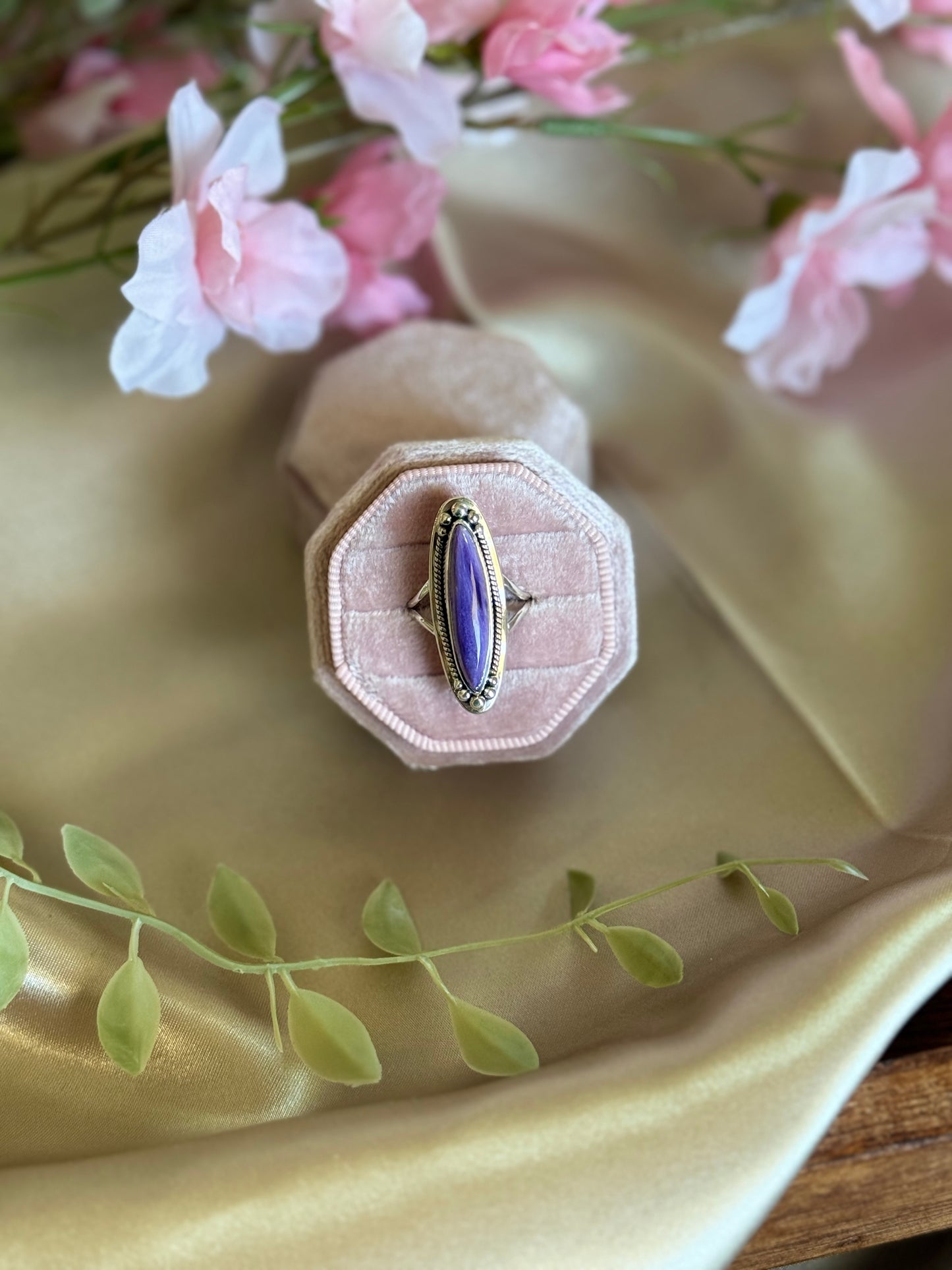 Chariote Serenity Ring in sterling silver sz 7