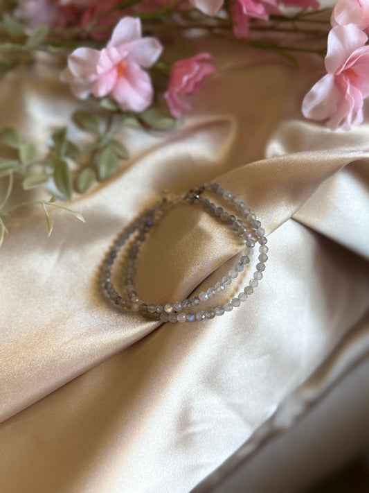 Labradorite faceted Bracelet