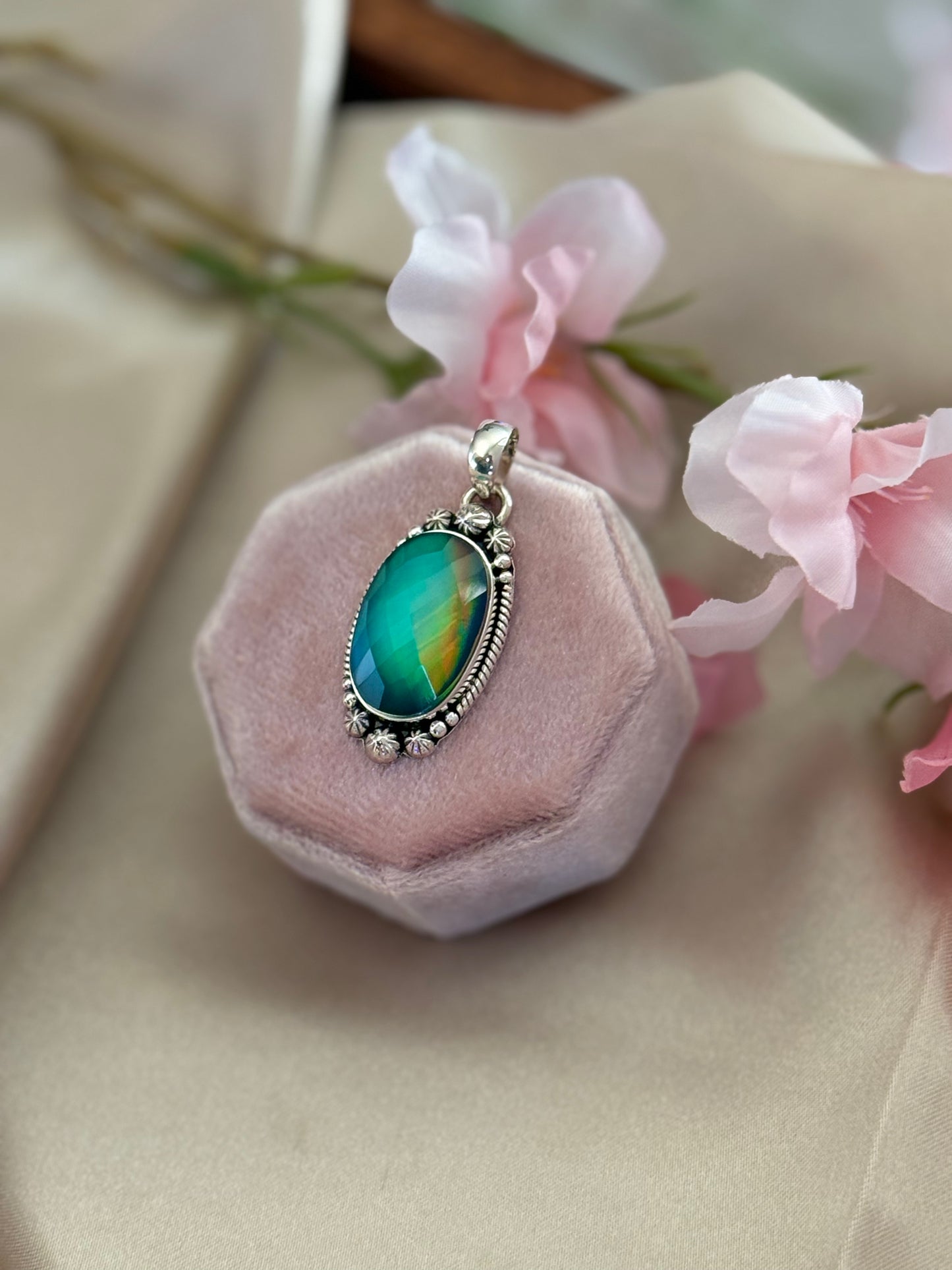 Aurora Dreams Opal Pendant